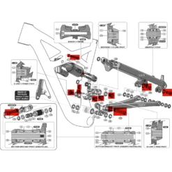 Specialized S160500007 Bolt Kit For Levo 2016/2017