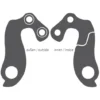 Ghost GRH-07bl / EZ1412 Derailleur Hanger - Black