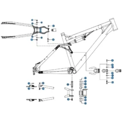 Ghost ASX Bearing Kit KE0028