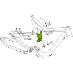 Cannondale KP384/ Aluminum Shock Link Kit For Habit/Bad Habit SM-XL