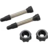 Problem-solvers Problem Solvers Super P-Nut Tubeless Valve Kit (1 Pair) - Black