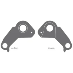 Ghost GHM09-010 / EZ2131 Derailleur Hanger - Black