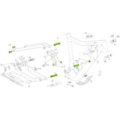 Cannondale CK3147U00OS Link Hardware Kit For Trigger MY18