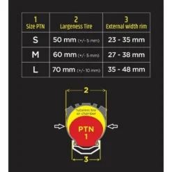 PTN Pepi's Tire Noodle - RokkLine - 27.5 Inches (2 Pcs.) -Kind Shock Verkoop 311693 02 d 642792