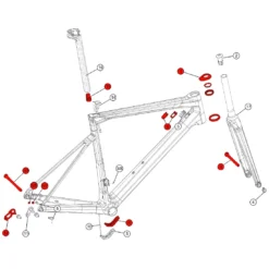 BMC Part Kit For Teammachine SLR02 Disc (as From 2018) - 301245
