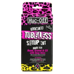 Muc-Off Ultimate Tubeless Setup Kit - Road/Gravel/CX (60mm / 10m X 21mm)