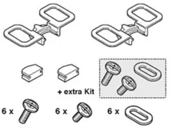 Campagnolo® Campagnolo ProFit Metal Clamp And Srews PD-RE200