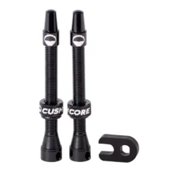 CushCore Tubeless Valve Set - 55mm (2 Pcs.) - Black