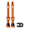 CushCore Tubeless Valve Set - 55mm (2 Pcs.) - Orange