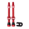 CushCore Tubeless Valve Set - 55mm (2 Pcs.) - Red