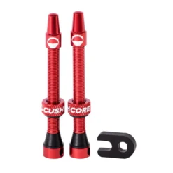 CushCore Tubeless Valve Set - 55mm (2 Pcs.) - Red