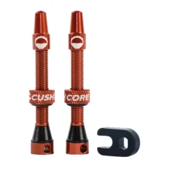 CushCore Tubeless Valve Set - 44mm (2 Pcs.) - Orange