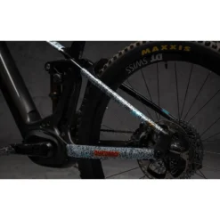 DYEDBRO E-Bike Beschermfolie Voor Het Frame RRR - White Matte -Kind Shock Verkoop dyedbro e bike frame protection kit rrr white matte 4 1493382