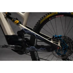 DYEDBRO Frame Protection Kit Lightning E-BIKE - Blue Matte -Kind Shock Verkoop dyedbro e lightning chainstays 1223994