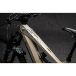 DYEDBRO Frame Protection Kit Lightning E-BIKE - Blue Matte