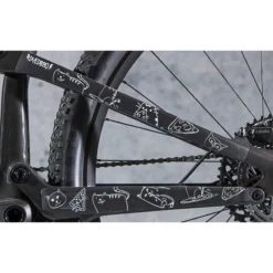 DYEDBRO Frame Protection Kit Cats - White -Kind Shock Verkoop dyedbro frame protection kit cats white5 1004941