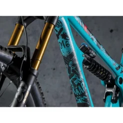 DYEDBRO Frame Protection Kit Chainsaw - Black -Kind Shock Verkoop dyedbro frame protection kit chainsaw black13 1005022