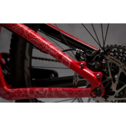 DYEDBRO Frame Protection Kit Enduro World Series - White -Kind Shock Verkoop dyedbro frame protection kit enduro world series white6 1006290