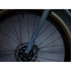 DYEDBRO Lightning Gravel Beschermfolie Voor Het Frame - Blue Matte -Kind Shock Verkoop dyedbro lightning gravel frame protection kit blue matte 4 1494143