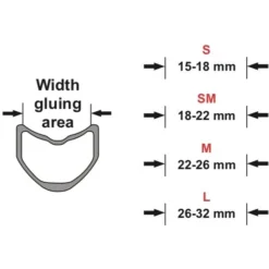 Effetto Mariposa Carogna Double Sided Tubular Gluing Tape - S: 16,5mm X 2m -Kind Shock Verkoop effetto mariposa corogna double sisded tubular gluing tape 25mm 2m 2 931425 1