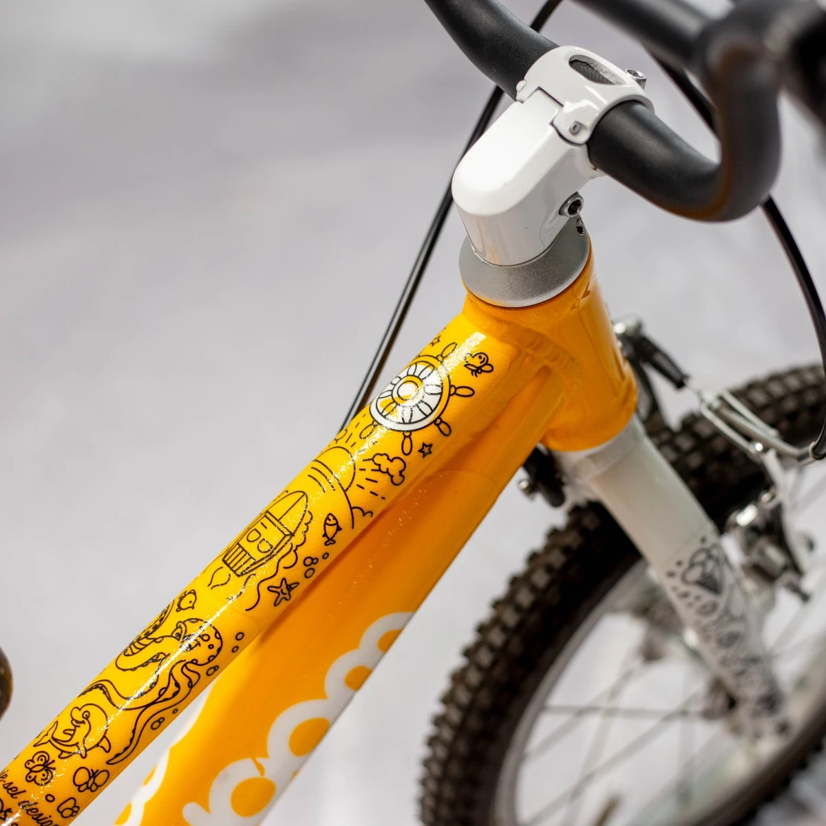 Rie:sel Design Kids:tape Beschermfolie Voor Het Frame - Kiddo Doodle Black 5 Rie:sel Design Kids:tape Beschermfolie Voor Het Frame - Kiddo Doodle Black - Afbeelding 5