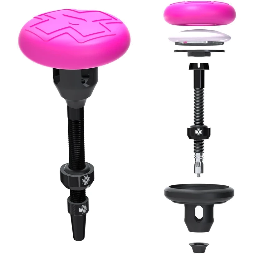 Muc-Off Tubeless Tag Beugel - Zwart/roze 3 Muc-Off Tubeless Tag Beugel - Zwart/roze - Afbeelding 3