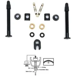 Orange-seal ORANGE SEAL Versavalve Tubeless Valve Kit (Pair) - 80mm