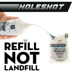 Peaty's Holeshot BioFibre Tubeless Tyre Sealant 1L -Kind Shock Verkoop peatys holeshot biofibre tubeless tyre sealant 1l 3 1493623