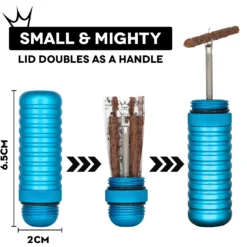 Peaty's Holeshot Tubeless Puncture Plugger Kit - Silver -Kind Shock Verkoop peatys holeshot set de reparation tubeless 3 1493713