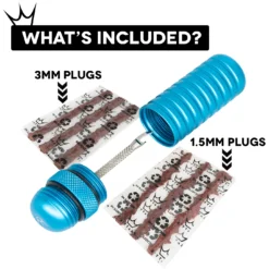 Peaty's Holeshot Tubeless Puncture Plugger Kit - Red -Kind Shock Verkoop peatys holeshot set de reparation tubeless 7 1493717 2