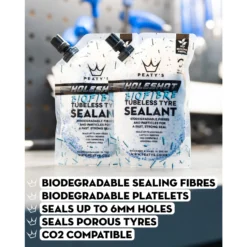 Peaty's Holeshot Tubeless Conversion Kit - 30mm -Kind Shock Verkoop peatys tubeless umruest kit 01 1541068