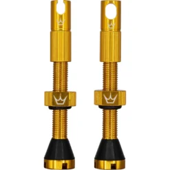 Peaty's X Chris King Tubeless Valves - MK2 - Gold