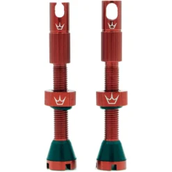 Peaty's X Chris King Tubeless Valves - MK2 - Red