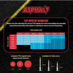 PTN Pepi's Tire Noodle ASPHALT - Puncture Protection Liner- 28 Inches (2 Pieces) -Kind Shock Verkoop ptn pepis tire noodle asphalt groessen 1209200