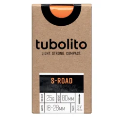Tubolito S-Tubo Road 700C Slang - Orange - Presta Valve -Kind Shock Verkoop tubolito s tubo road 700c tube orange sv 80mm 1480710