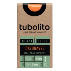 Tubolito Tubo CX/Gravel-All 700C Slang - Zwart - Presta Ventiel 5 Tubolito Tubo CX/Gravel-All 700C Slang - Zwart - Presta Ventiel -Kind Shock Verkoop tubolito tubo cx gravel all 700c tube black sv 1481195