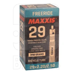 Maxxis Freeride / DH Light MTB Tube - Presta - 29x2.2-2.5 Inches - 48mm